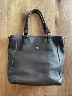 美品 シャンボールセリエ BOUREE （ブーレ）トートバッグ ダークブラウン シャンボールセリエ CHAMBORD SELLIER BOURRE ブーレ トートバッグ