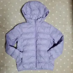 薄紫色 中綿コート 150