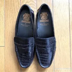 BEAUTY&YOUTH CAMINANDO レザーローファー ブラックのサムネイル