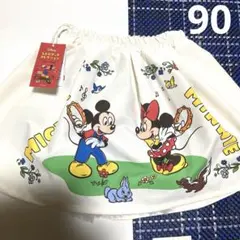 ミッキー & ミニー スカート 90サイズ　リトシー　新品未使用　ディズニー