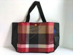 MORE 付録 ブルーレーベル クレストブリッジチェック トートバッグ