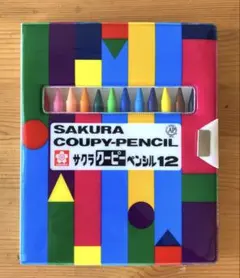 SAKURA COUPY-PENCIL 12色セット　サクラクーピーペンシル12