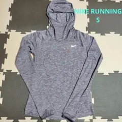 ナイキ ランニング ウェア フーディー　長袖シャツ S メンズ レディース