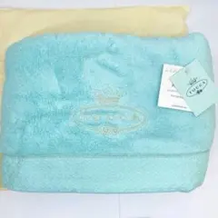 新品 TOCCA トッカ リボン バスタオル 無撚糸100% 厚手ミントグリーンのサムネイル