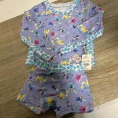 【未使用】fafa 水着　110-120サイズ 妖精　フラワー