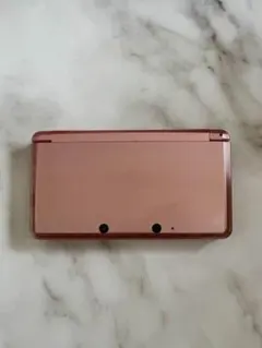 Nintendo 3DS ピンク 本体 充電器付き