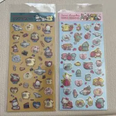 サンリオ キラフチ樹脂盛りシール　2シートセット