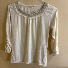 アクシーズファム　平成レトロ　Y2K レース　ロンT バレエコア