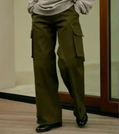 Soerte M47 wide straight military pants