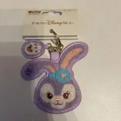 未使用タグ付★ステラ・ルー刺繍 キーホルダー キーチェーン 東京ディズニーシー