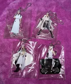 刀剣乱舞　鶴丸国永　岡宮来夢　アクリルキーホルダー　4点