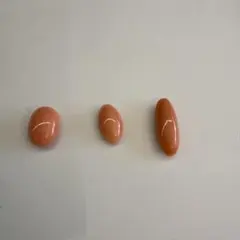 天然珊瑚 ルース 3点セット