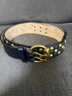 タ*ー様 vintage レザーナロースタッズベルト 古着 タ*ー様 vintage レザーナロースタッズベルト 古着 - メルカリ