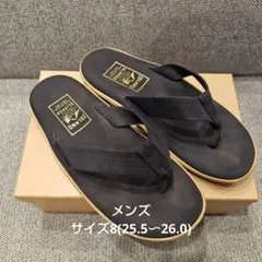 ☆ISLAND SLIPPER/レザートング×スウェード ネイビー 25cm☆ - メルカリ