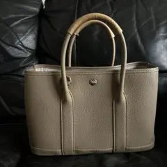 Mal.レレレさん＊新品未使用品＊本革バッグ 30cm エトゥープ | Mercari