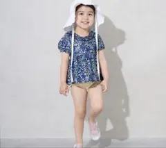 プティマイン　パフスリーブタンキニ　120