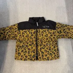 レオパード柄ダウンジャケット　80
