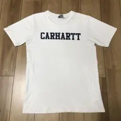 美中古/00'sMEXICO製carharttカーハートプリントTシャツ(S)白