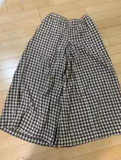 激レア♦︎ジャーナルスタンダードコットンウール100%ネル素材ロングガウチョパンツ