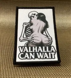 VALHALLA CAN WAIT ミリタリー パッチ ワッペン ベルクロのサムネイル