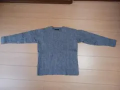ビームス　ニットセーター　M　グレー