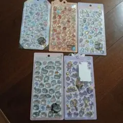 BONBON DROPその他 動物デザインシール 5点セット正規品