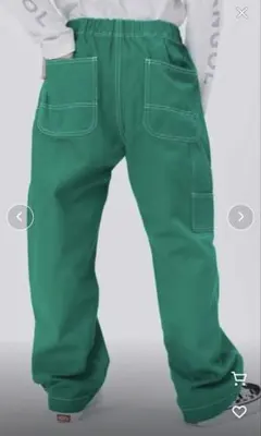 Right-on MPS カラフルペインターパンツ 緑 グリーン サイズ120