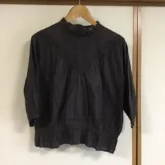 七分袖ブラウス レース