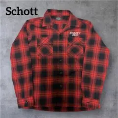 schottネルシャツ