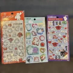 ベイマックス セット　ボンボンドロップシール ぷっくり シール サンスター