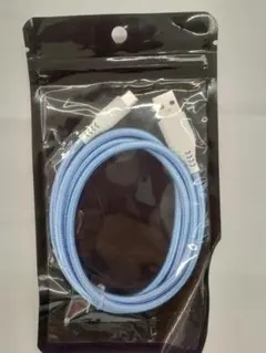 USBケーブルTypeAtoC1mブルー急速充電データ転送使いやすい⭐️
