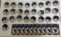 棪堂哉真斗　ベースヤード くっきーくりーむ 缶バッジ カード