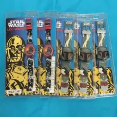 STAR WARS LCD WATCH 5点セット 未使用