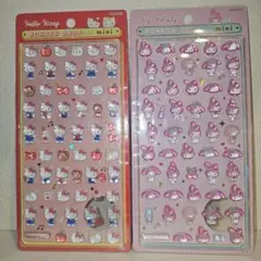 ボンボンドロップシール　キティー&マイメロディミニ　セット　国内正規品★