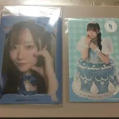 fruits zipper真中まな キャンディー衣装クリアカード　すきくじセット