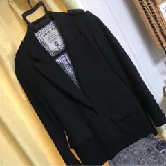 送込☆スパイラルガール☆黒☆ジャケット☆裏地あり☆ブラックのサムネイル