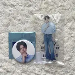 KO1KEYZ 1st FAN MEETING後藤結 アクスタ+缶バッジ