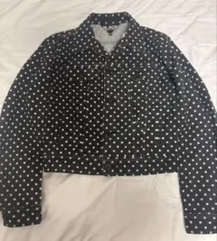 comme des garçonドット水玉 ジャケット kiosque cc - メルカリ