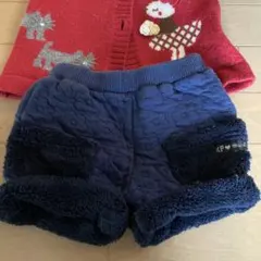 KP◆ボアショートパンツ　90cm ニットプランナー