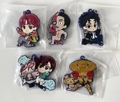 未使用　ダンダダン　でふぉラバ　ラバーストラップ　5個セット　オカルン