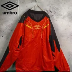 UMBRO アンブロ 刺繍ロゴ デサント プルオーバーナイロンジャケット