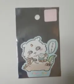 ちいかわベビー スマホに貼れるサイズのステッカー あのことハチワレ