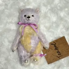 作家様　テディベア　クマ　パステルカラー　ぬいぐるみ　ブライス　アートドール