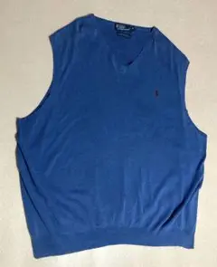 3L 90s POLO by RALPH LAUREN ニット ベスト Vネック
