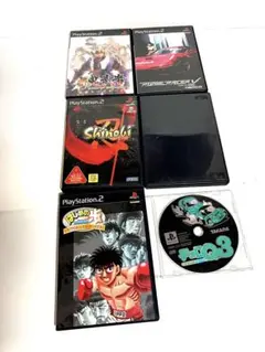 PS2ソフト5本・PSチョロQ3　合計6本セット