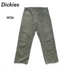 Dickies ディッキーズ　ダックペインターパンツ　オリーブ　W36