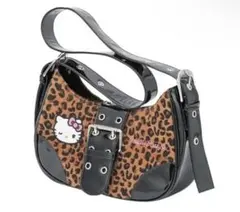 ハローキティ ヒョウ柄 ショルダーバッグ　アベイル