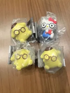 サンリオ めがねっこちゃん フィギュア ガチャ