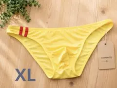 新品　メンXLサイズ 触り心地超いい　イエロー　ストレッチ　カッコいい　ショーツ