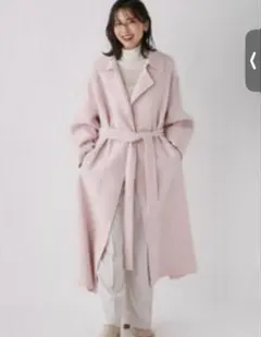 即発送！FRAY I.D ウールトレンチリバーコート　ピンク♡ゆん様専用